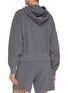 Back View - Click To Enlarge - CLOVE - Zip Up Knit Hoodie