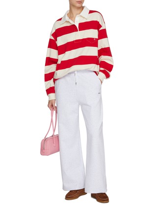 Figure View - Click To Enlarge - CLOVE - Striped Rugby Shirt