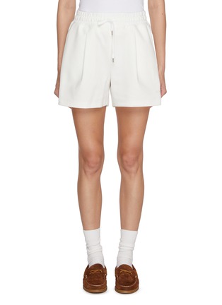 Main View - Click To Enlarge - CLOVE - Elasticated Drawstring Shorts