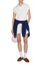 Figure View - Click To Enlarge - CLOVE - Elasticated Drawstring Shorts