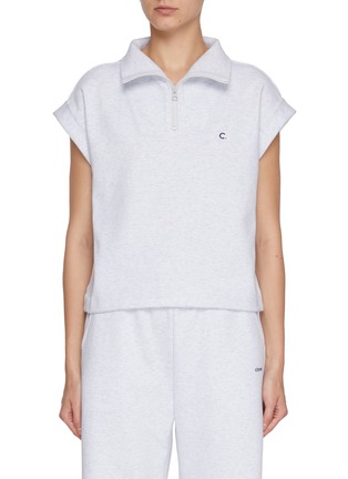 Main View - Click To Enlarge - CLOVE - Half Zip Up Vest