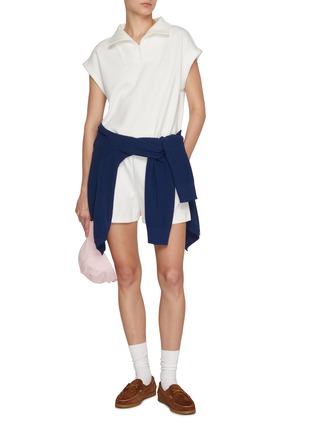 Figure View - Click To Enlarge - CLOVE - Half Zip Up Vest