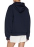 Back View - Click To Enlarge - CLOVE - Oversized Zip Up Hoodie