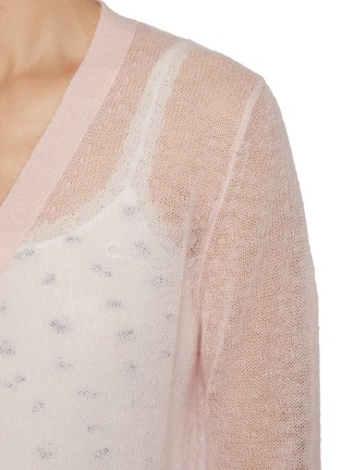  - CLOVE - Sheer Knit Cardigan