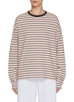 Main View - Click To Enlarge - CLOVE - Striped Long Sleeve T-shirt
