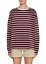 Main View - Click To Enlarge - CLOVE - Striped Long Sleeve T-shirt