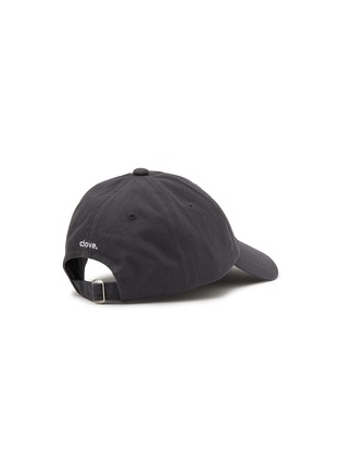 Figure View - Click To Enlarge - CLOVE - Embroidered Logo Cotton Twill Baseball Cap