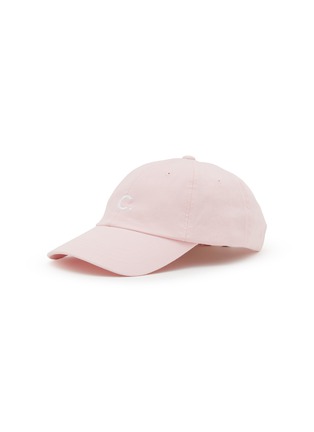 Main View - Click To Enlarge - CLOVE - Embroidered Logo Cotton Twill Baseball Cap