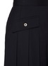  - CLOVE - Button Pocket Pleated Skirt