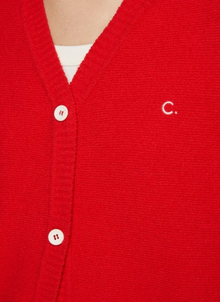  - CLOVE - Bouclé Knit Cardigan