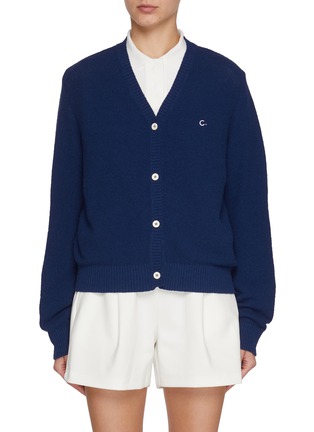 Main View - Click To Enlarge - CLOVE - Bouclé Knit Cardigan