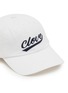 Detail View - Click To Enlarge - CLOVE - Embroidered Logo Cotton Twill Baseball Cap