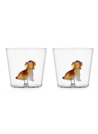 Main View - Click To Enlarge - ICHENDORF MILANO - Dogs Golden Retriver Tumbler — Set of 2