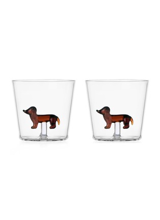 Main View - Click To Enlarge - ICHENDORF MILANO - Dogs Bassotto Tumbler — Set of 2
