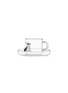 Main View - Click To Enlarge - ICHENDORF MILANO - Dogs Bull Terier Tea Cup Saucer Set