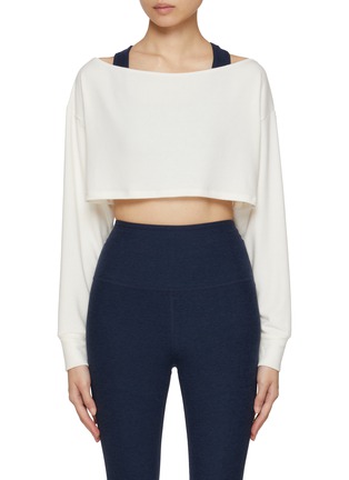 Main View - Click To Enlarge - BEYOND YOGA - Duet Two Way Convertible Shrug