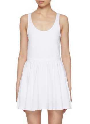 Main View - Click To Enlarge - BEYOND YOGA - Score Pleated Mini Dress