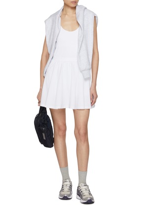 Figure View - Click To Enlarge - BEYOND YOGA - Score Pleated Mini Dress