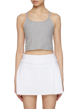 Main View - Click To Enlarge - BEYOND YOGA - Spacedye Slim Racerback Cropped Tank