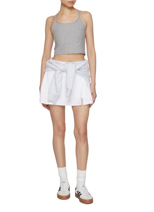 Figure View - Click To Enlarge - BEYOND YOGA - Spacedye Slim Racerback Cropped Tank