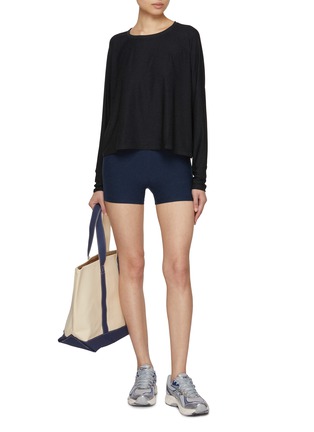 Figure View - Click To Enlarge - BEYOND YOGA - Featherweight Daydreamer Pullover