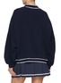 Back View - Click To Enlarge - VARLEY - Decker Striped Trim Cardigan