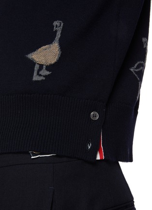  - THOM BROWNE - Geese Intarsia Sweater