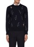 Main View - Click To Enlarge - THOM BROWNE - Geese Intarsia Sweater