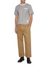 Figure View - Click To Enlarge - THOM BROWNE - Striped Pocket T-shirt