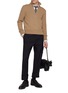 Figure View - Click To Enlarge - THOM BROWNE - Geese Intarsia Wool Sweater