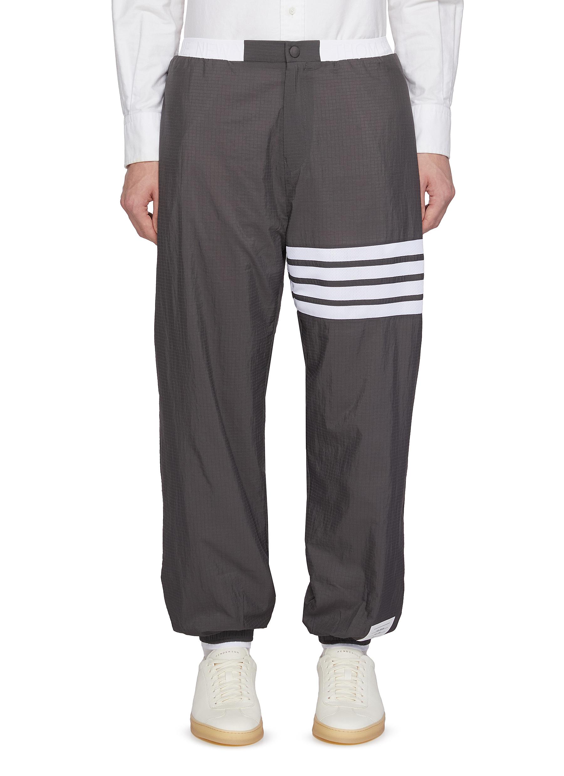 パンツ・ボトムスその他 Thom Browne \"4-Bar\" trousers THOM BROWNE | 4 Bar Backstrap Suiting Pants | GREY | Men