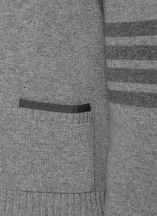  - THOM BROWNE - 4 Bar Wool Cardigan
