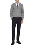 Figure View - Click To Enlarge - THOM BROWNE - 4 Bar Wool Cardigan