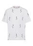 Main View - Click To Enlarge - THOM BROWNE - All Over Embroidered Geese T-Shirt