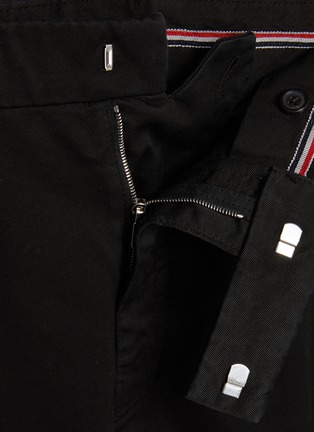 - THOM BROWNE - Straight Leg Cotton Chino Pants