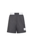 Main View - Click To Enlarge Main View - Click To Enlarge - THOM BROWNE - Elasticated Waist Shorts