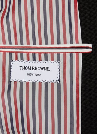  - THOM BROWNE - Flap Pocket Single Breasted Cotton Blazer