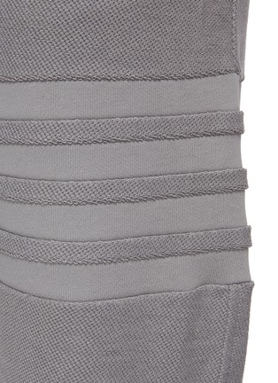  - THOM BROWNE - Seamed 4 Bar Stripe Cotton Sweatpants