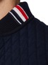  - THOM BROWNE - Stripe Neck Quilted Vest