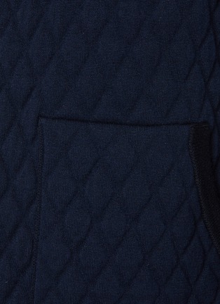  - THOM BROWNE - Stripe Neck Quilted Vest