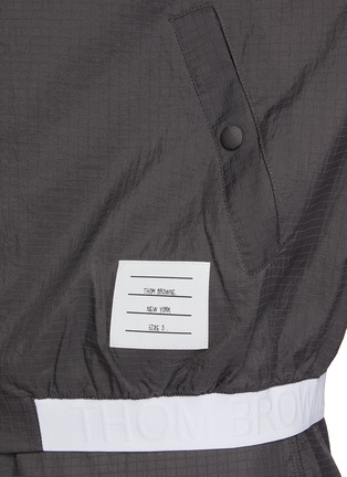  - THOM BROWNE - 4 Bar Ultralight Windbreaker Jacket