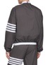 Back View - Click To Enlarge - THOM BROWNE - 4 Bar Ultralight Windbreaker Jacket