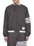 Main View - Click To Enlarge - THOM BROWNE - 4 Bar Ultralight Windbreaker Jacket