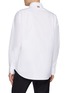 Back View - Click To Enlarge - THOM BROWNE - Blanket Stitch Cotton Oxford Shirt