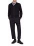 Figure View - Click To Enlarge - THOM BROWNE - Tonal 4 Bar Zip Up Cardigan