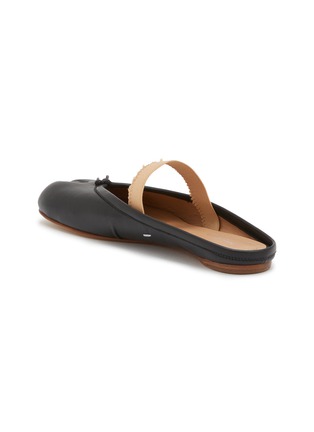  - MAISON MARGIELA - Tabi Elastic Band Leather Mules