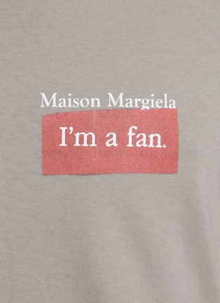  - MAISON MARGIELA - I Am A Fan Cotton T-Shirt