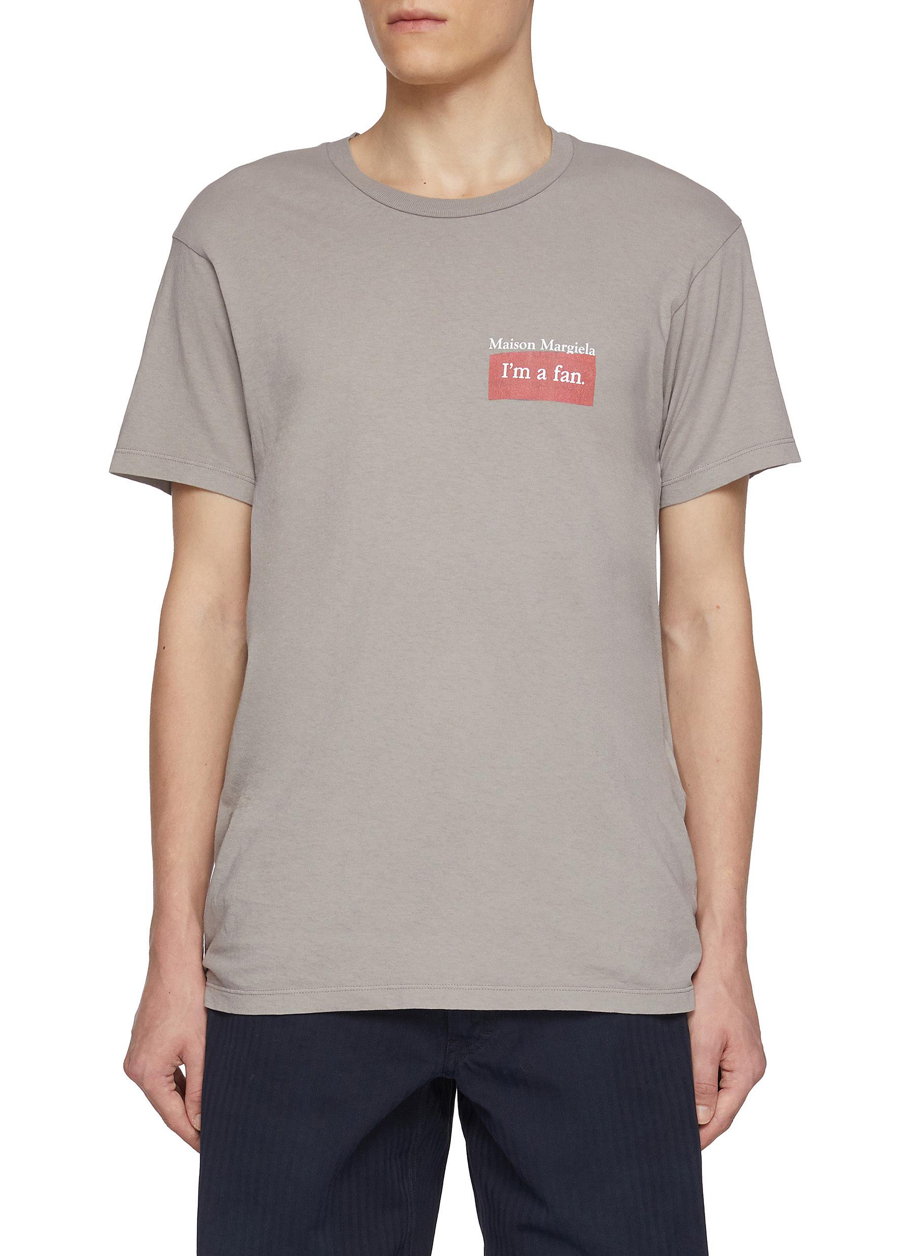 MAISON MARGIELA | I Am A Fan Cotton T-Shirt | Men | Lane Crawford