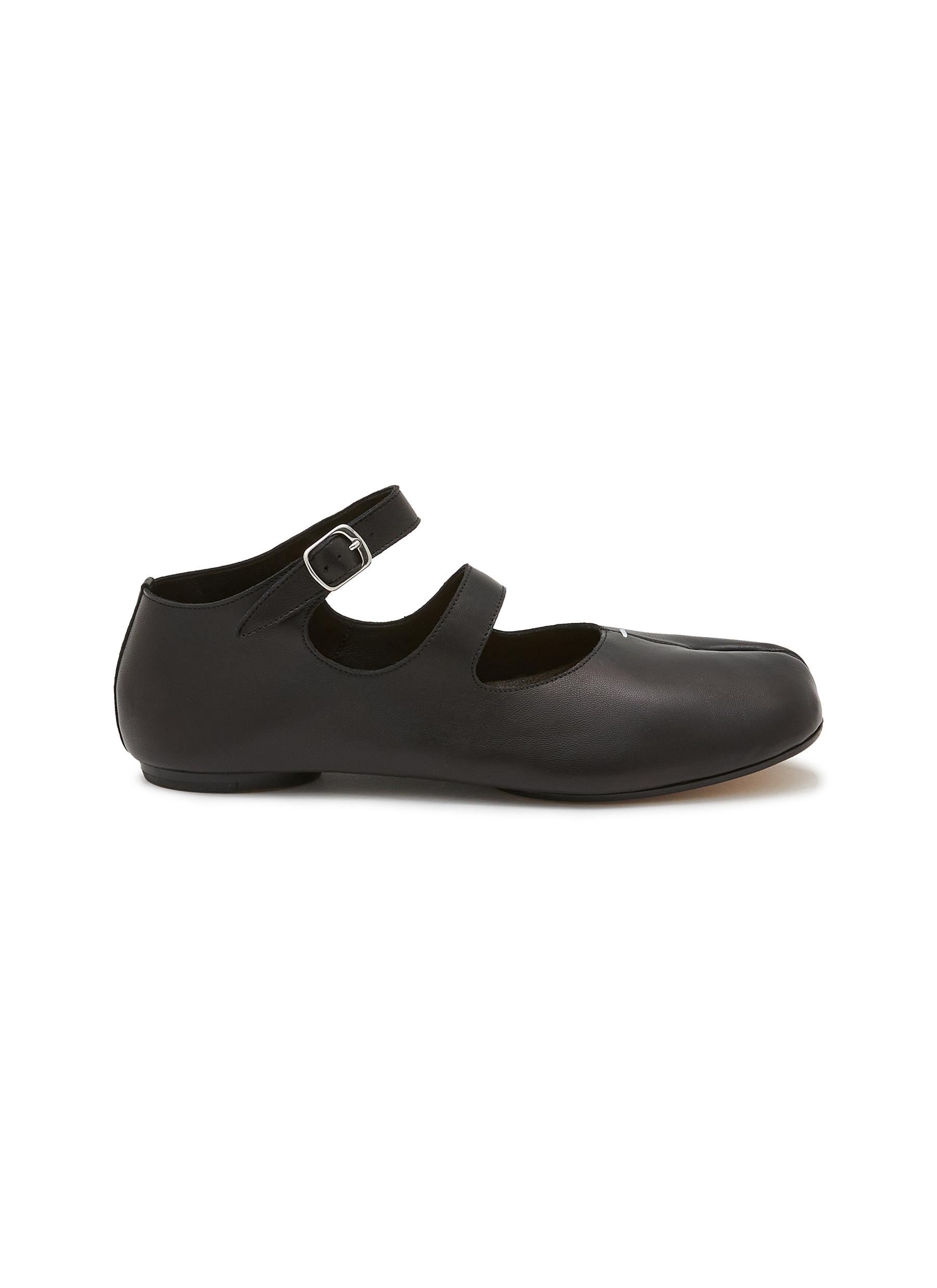 MAISON MARGIELA | Tabi Double Strap Leather Mary Janes