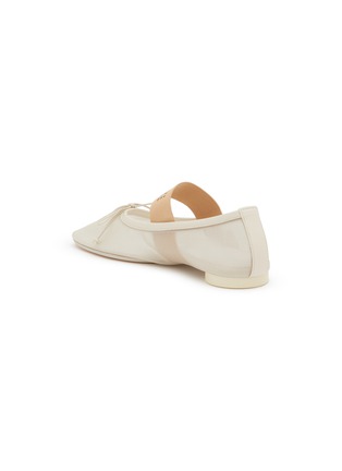  - MM6 MAISON MARGIELA - Elastic Logo Band Mesh Flats